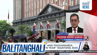 Panayam kay George Erwin Garcia, chairman ng Comelec (January 3, 2025) | Balitanghali