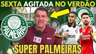 MERCADO AGITADO NO VERDÃO! AS ÚLTIMAS INFORMAÇÕES DO PALMEIRAS.