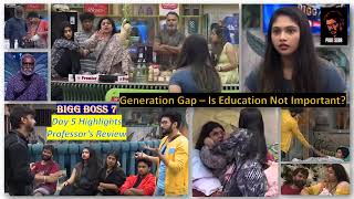 PROFESSOR REVIEW - BB7 Episode 6 : GENERATION GAP