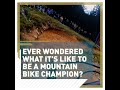 Ever wondered what it's like to be a mountain bike champion? #Shorts