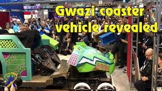 Iron Gwazi Coaster Car Unveiling for Busch Gardens Tampa