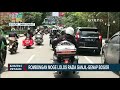 rombongan moge lolos razia ganjil genap bogor