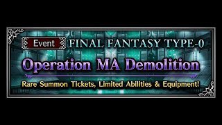 FFBE #40 : Operation MA Demolition ELT (feat. Noctis)