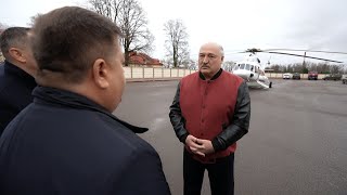 Лукашенко: Абы з рук! Из рук вон плохо работает Витебская область!