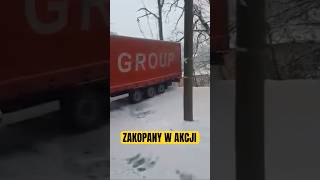 Zakopany w akcji #truckdriver #trucker #camioneros