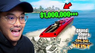 MISI MENCURI KAPAL TERCEPAT DI LAUTAN - GTA 5 ONLINE THE CAYO PERICO HEIST