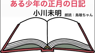 「ある少年の正月の日記」小川未明　朗読：鳥喰ちゃん　#朗読　#青空文庫　#99