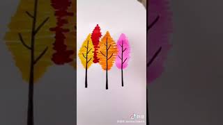 Рисуем осень сами / Drawing Autumn / Do it yourself DIY