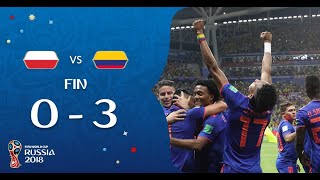 EPICO PARTIDO COLOMBIA VS POLONIA WORLD CUP RUSIA 2018 🤩😎💥