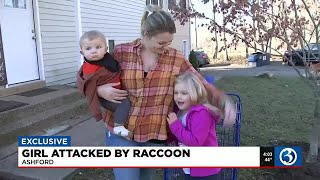 CAUGHT ON CAMERA: Mother in Ashford fends off raccoon that attacked her daughter