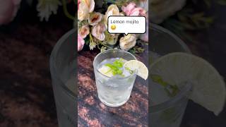 Lemon mojito 🤤 #recipe #tasty #trending #food #explorepage #easyrecipe #youtubeshorts