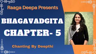 Bhagavad Gita  | Chapter 5  ( Karma Sanyasa Yoga )