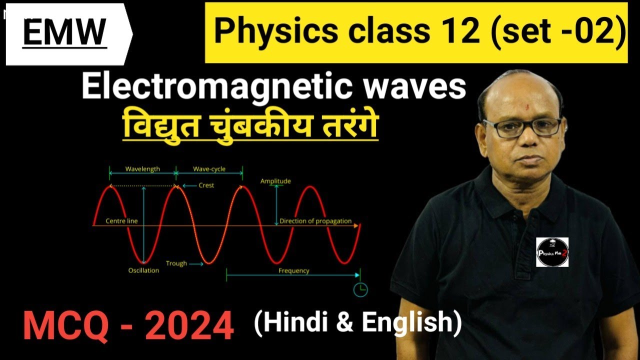 Electromagnetic Waves MCQ Class12 / Physics By Suresh Sir / JAC And ...