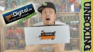 GET DIGITAL  November Box   Unboxing  feat Adventsrätsel by Getdigital