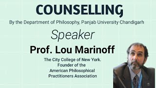 Philosophical Counselling - Applied Philosophy by Prof. Lou Marinoff Lecture 5