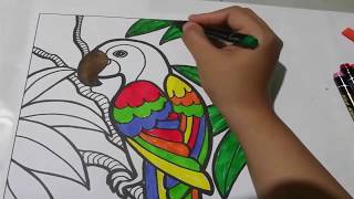 Menggambar Burung Hantu Drawing An Owl Doodle 4