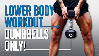 The Best Science-Based DUMBBELL Legs Exercises For Size And Symmetry