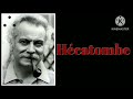 Hécatombe - GEORGES BRASSENS