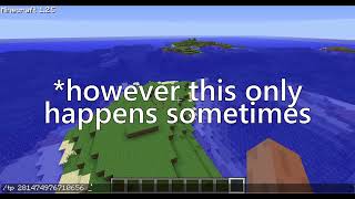 every minecraft distance limit ever