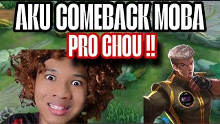 ILHAM PRO CHOU MOBILE LEGENDS!!!😲 COMEBACK❗️