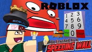 Roblox Be Crushed By A Speeding Wall Codes Videos 9tubetv - code for crush the wall roblox