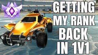 GETTING MY RANK BACK IN 1V1 | INSANE QUADRUPLE WAVE DASH GOAL | SO MANY JUICY GOALS | PRO 1V1