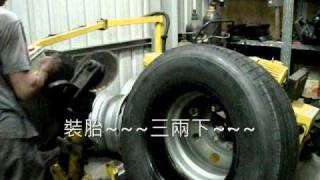 TB-998拆裝法 TYRE CHANGER  MADE IN TAIWAN 大城輪胎機械股份有限公司