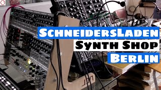 A Synthesizer Paradise In The Middle Of Berlin | Schneidersladen Tour | SYNTH ANATOMY