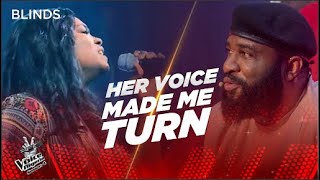 Chioma Unogu sings "Listen" | Blind Auditions | The Voice Nigeria Season 4