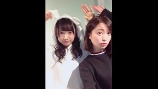 20170127 LINELIVE 原宿駅前パーティーズ（鈴木瞳美、赤坂星南）