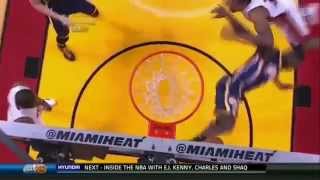 Dexter Pittman Elbows Lance Stephenson in the Throat