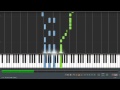 Alouette - Piano Tutorial (50% Speed) Synthesia + Sheet Music & MIDI