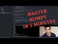 Numpy Tutorial - Best Python Packages Series (FAST!)