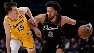 Detroit Pistons vs Los Angeles Lakers - Full Game Highlights | February 13, 2023-24 NBA Season
