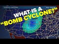 What is a 'bomb cyclone'?