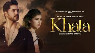 Khata drama ost lyrics || Rahat Fateh Ali Khan || pakistani ost lyrical song | trending songs