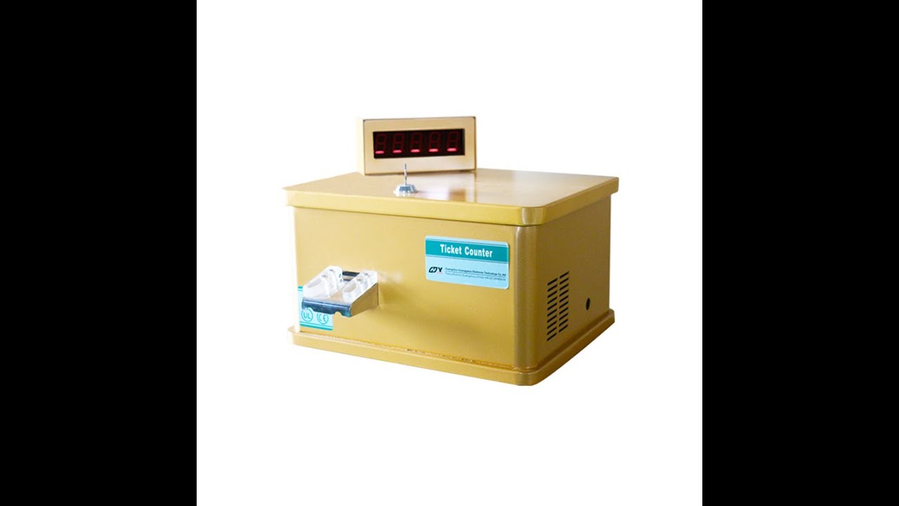 Mg 6000 Desk Model Ticket Eater Youtube