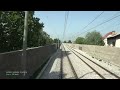 4k cabview ljubljana zalog marshalling yard koper tovorna freight train ride through slovenia