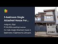 5-bedroom Single Attached House For Sale in Antipolo Rizal