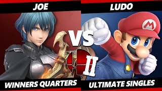 Back in Blood 2 Winners Quarters - joe (Byleth) Vs. Ludo (Mario) SSBU Ultimate Tournament