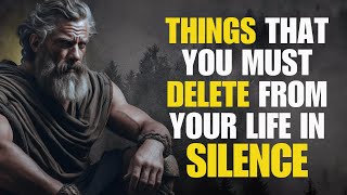 11 Things You Should Quietly Eliminate from Your Life...Stoic Motivational Speech