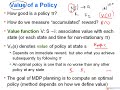 mdps value of a policy finding policy for finite horizon mdps infinite horizon mdps