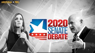 2020 Senate Debate: Martha McSally vs Mark Kelly