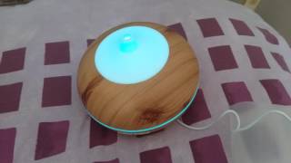 Victsing 300ml electric aroma essantial oil diffuser REVIEW