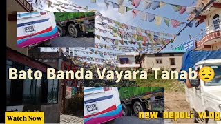 Bato Banda Vayara Tanab😔||New Nepali Vlog #vlog #motovlog #viralvideo