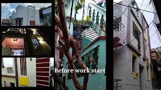 60sq yards house full renovation and construction, old to trendy look G C E interiors