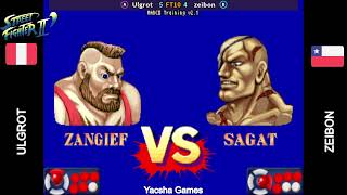 ¿Quién es el mas astuto? Ulgrot(Perú) vs Zeibon(Chile) Street Fighter 2 Champion 街霸2