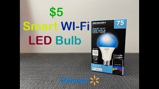 Merkury Innovations Smart Wifi LED Bulb