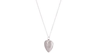 Dogeared Wonderful Woman, Crystal Heart Necklace SKU: 9148610