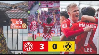 Mainz 05 gegen Borussia Dortmund 3-0 & Highlights Tore & Jae Sung Lee Goals vs Dortmund & 11/05/2025